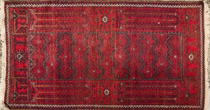 A Vintage Afghan Baluch Rug