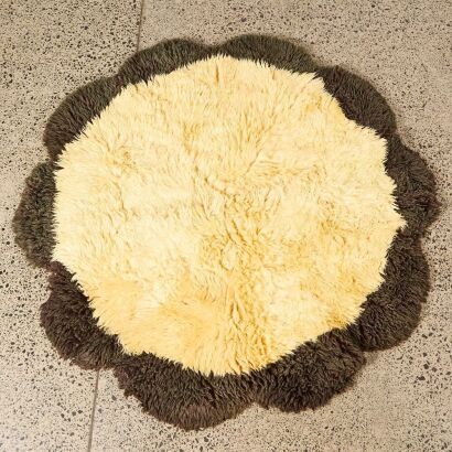 A Seventies Sheepskin Rug