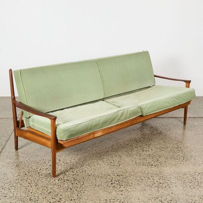 A Don Sofa With Drop Down Back