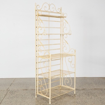 A French Bakers Folding Metal Rack