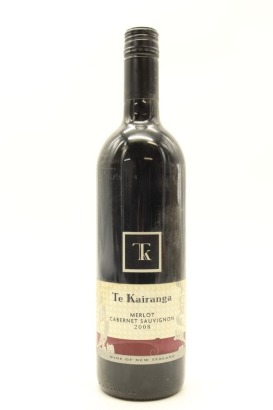 (1) 2008 Te Kairanga Merlot Cabernet Sauvignon, Martinborough
