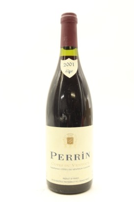 (1) 2001 Famille Perrin Cotes du Ventoux, Rhone
