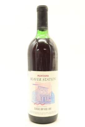 (1) 1987 Montana Beaver Station Classic Dry Red, Auckland