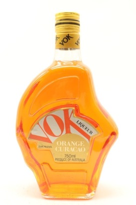(1) Vok Orange Curaco Cocktail Liqueur, Australia, 23% ABV