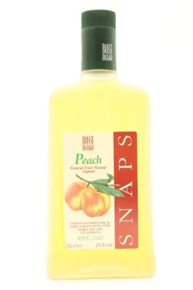 (1) Rossi d'Asiago Snaps Peach Liquore, Italy, 23% ABV
