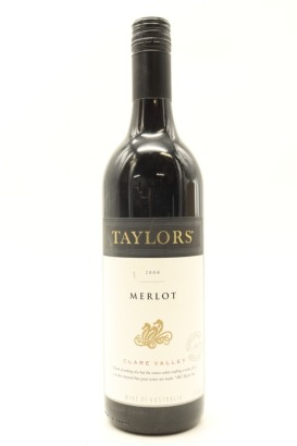 (1) 2008 Taylors Wakefield Estate Merlot, Clare Valley