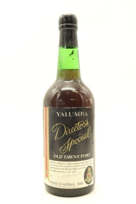 (1) Yalumba Director's Special Old Tawny, Barossa Valley, 17.5% ABV