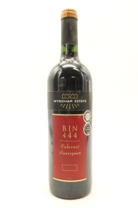 (1) 2001 George Wyndham Bin 444 Cabernet Sauvignon, South Eastern Australia