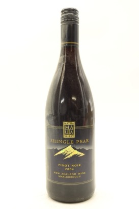 (1) 2004 Shingle Peak Pinot Noir, Marlborough