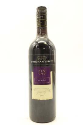 (1) 2005 George Wyndham Bin 999 Merlot, South Eastern Australia