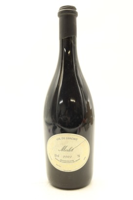 (1) 2002 Chateau de Lamont Merlot, France