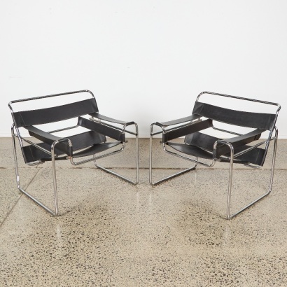 A Pair of Replica Wassily Chairs