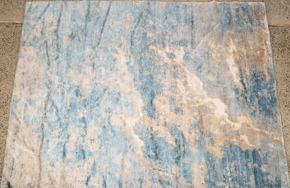 A Large Abstract Patterned Rug