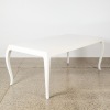A Contemporary White Lacquer Table - 2