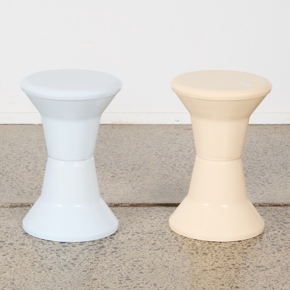 A Pair of Vintage Caroma Stools