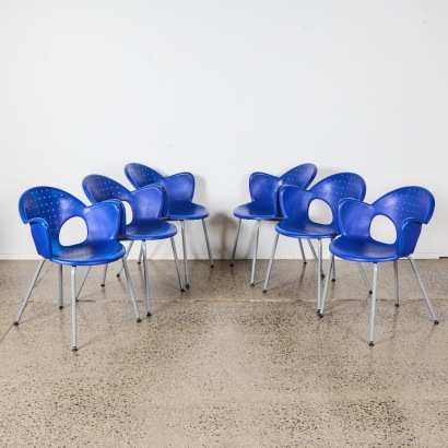 A Set of Six Lolita Chairs from Lucci and Orlandini