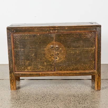 A Vintage Tibetan Cabinet