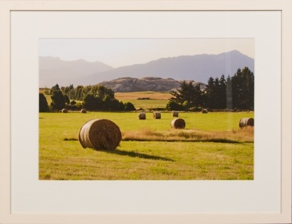 A Framed Hayfield Print