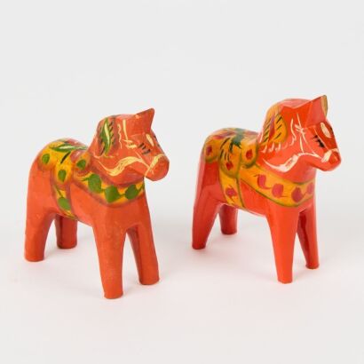 A Pair of Swedish Horses