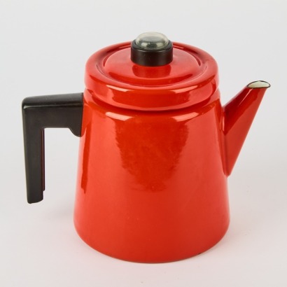 A Mid-Century Arabia Finel Finland Pehtoori Coffee Percolator by Antti Nurmesniemi