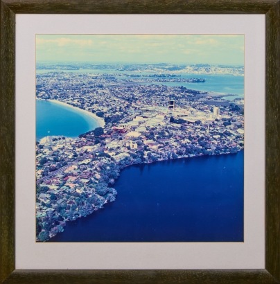 A Vintage Aerial Photograph of Takapuna