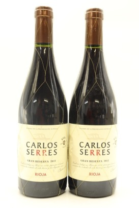(2) 2012 Bodegas Carlos Serres Rioja Gran Reserva DOCa, Rioja