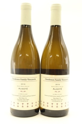 (2) 2019 Clendenen Family Vineyards Aligote, Santa Maria Valley