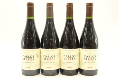 (4) 2012 Bodegas Carlos Serres Rioja Gran Reserva DOCa, Rioja