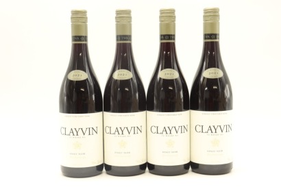 (4) 2021 TWR Te Whare Ra Clayvin Vineyard Pinot Noir, Marlborough
