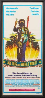 An Original All This And World War 2 Movie Poster 1976