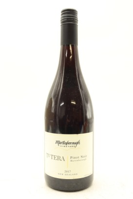 (1) 2017 Martinborough Vineyard Te Tera Pinot Noir, Martinborough