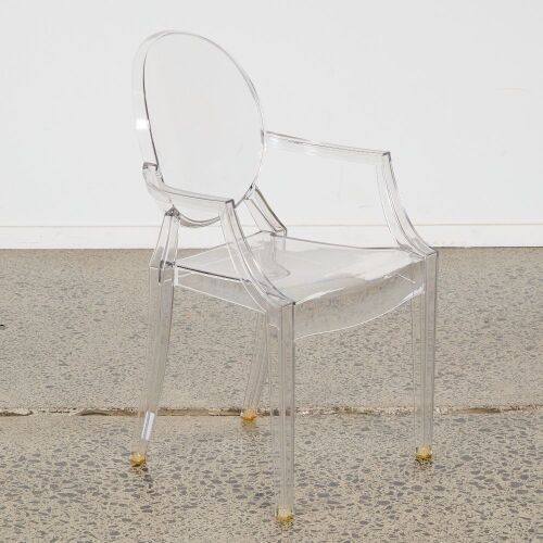 A Lou Lou Ghost "Baby" Chair by Philippe Starck for Kartell