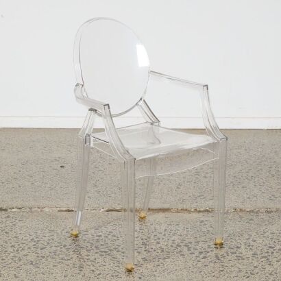 A Lou Lou Ghost "Baby" Chair by Philippe Starck for Kartell