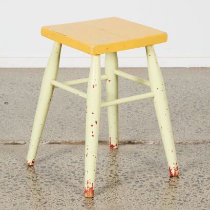 A Rustic Stool