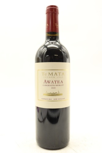 (1) 2020 Te Mata Estate 'Awatea' Cabernets - Merlot, Hawke's Bay