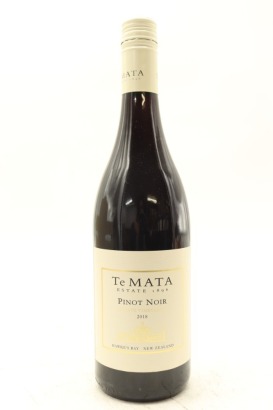 (1) 2018 Te Mata Estate Pinot Noir, Hawke's Bay