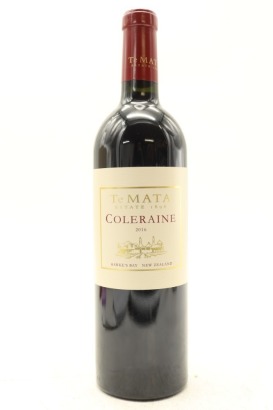 (1) 2016 Te Mata Estate Coleraine, Hawke's Bay