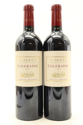 (2) 2015 Te Mata Estate Coleraine, Hawke's Bay