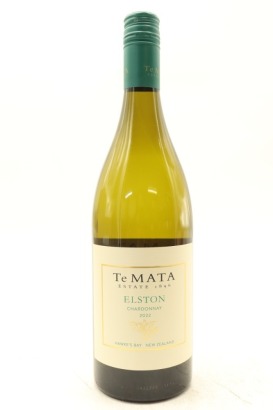 (1) 2022 Te Mata Estate Elston Chardonnay, Hawke's Bay