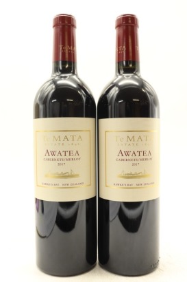 (2) 2017 Te Mata Estate 'Awatea' Cabernets - Merlot, Hawke's Bay