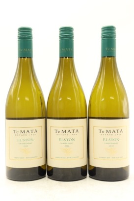 (3) 2022 Te Mata Estate Elston Chardonnay, Hawke's Bay