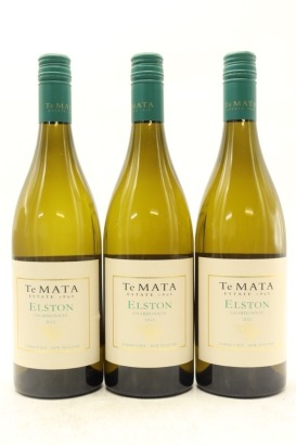 (3) 2021 Te Mata Estate Elston Chardonnay, Hawke's Bay