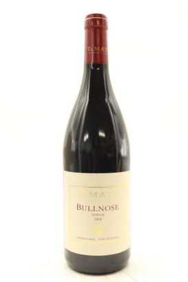 (1) 2018 Te Mata Estate Bullnose Syrah, Hawke's Bay