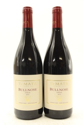 (2) 2019 Te Mata Estate Bullnose Syrah, Hawke's Bay
