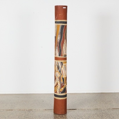 An Australian Aboriginal Hollow Log Bone Coffin (Lorrkan/Larrikitj)