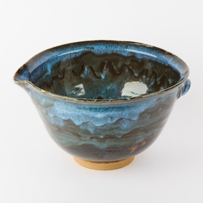 A Large NZ Studio Pottery Pouring Bowl