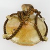 An Yvonne Rust Large Pilgrim Style Flask - 2