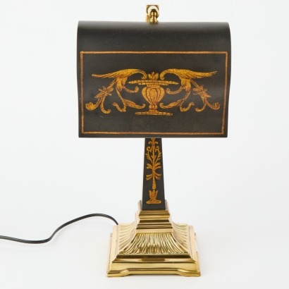 A Bastille Bankers Desk Lamp