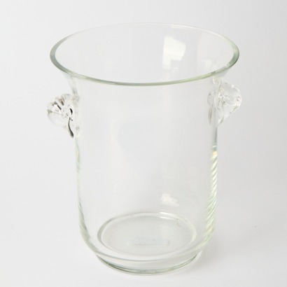 A Tall Glass Ice Bucket