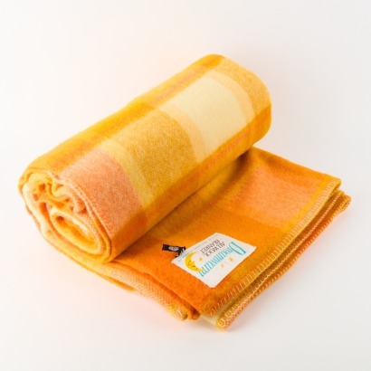 A Vintage 'Dreamwarm' Blanket Made for Rendells Ltd
